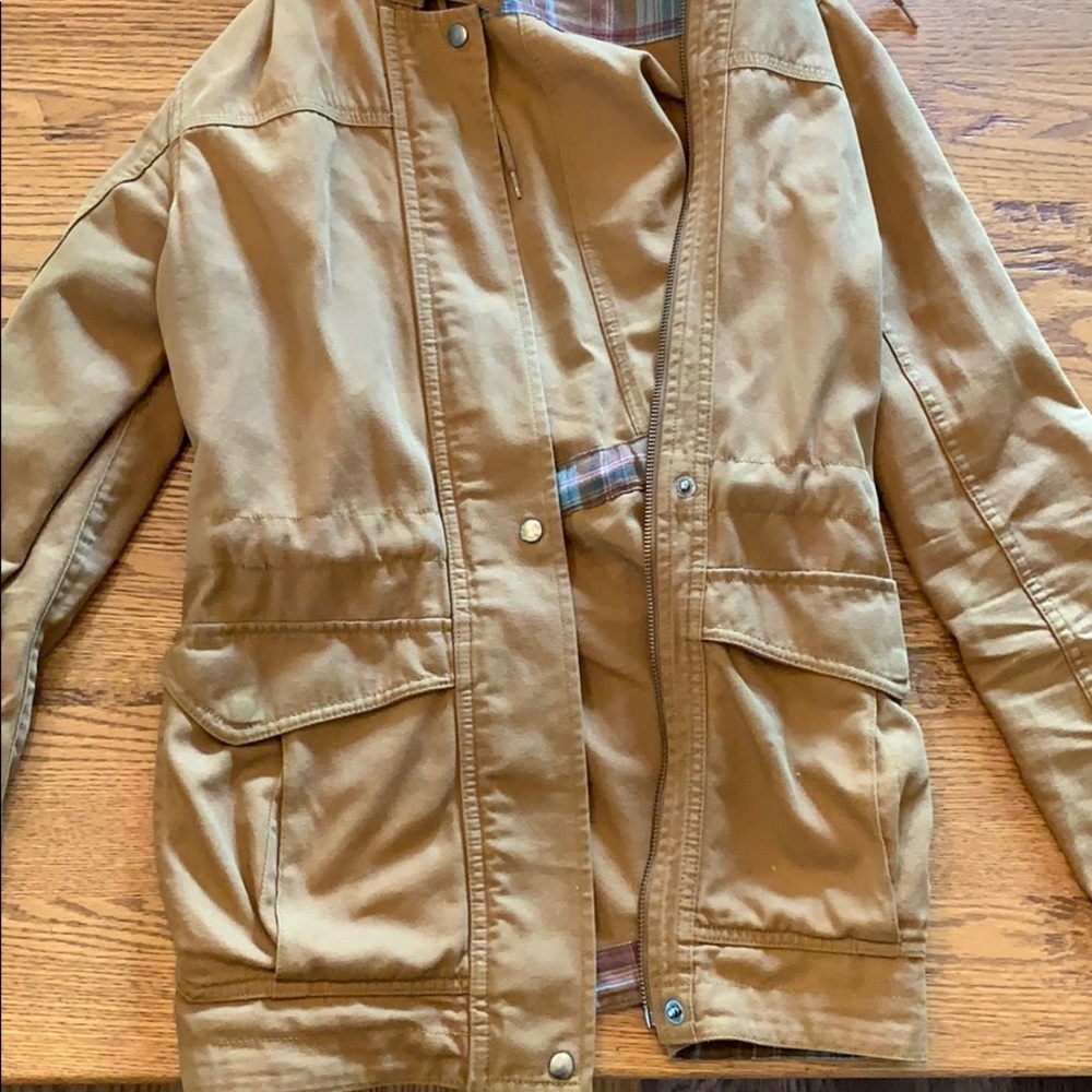 Women’s Patagonia canvas jacket, size Medium